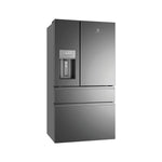 680L French door, ice & water dark, stainless steel