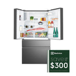 680L French door, ice & water dark, stainless steel
